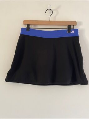 FILA Active Skort Black Blue Small 2/$12